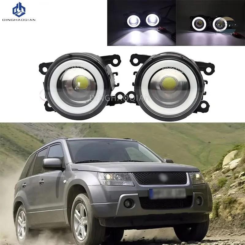 並行輸入品 h11 スズキ フォグランプ 2個 led エンジェルアイ drl デイタイム カスタムパーツ 部品 アクセサリー_3