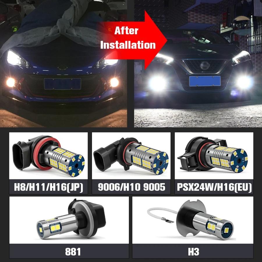 並行輸入品 スズキ フォグランプ アクセサリー カスタム ジムニー 2個 led 2005 2017 2006 16 カスタムパーツ 部品 アクセサリーの画像