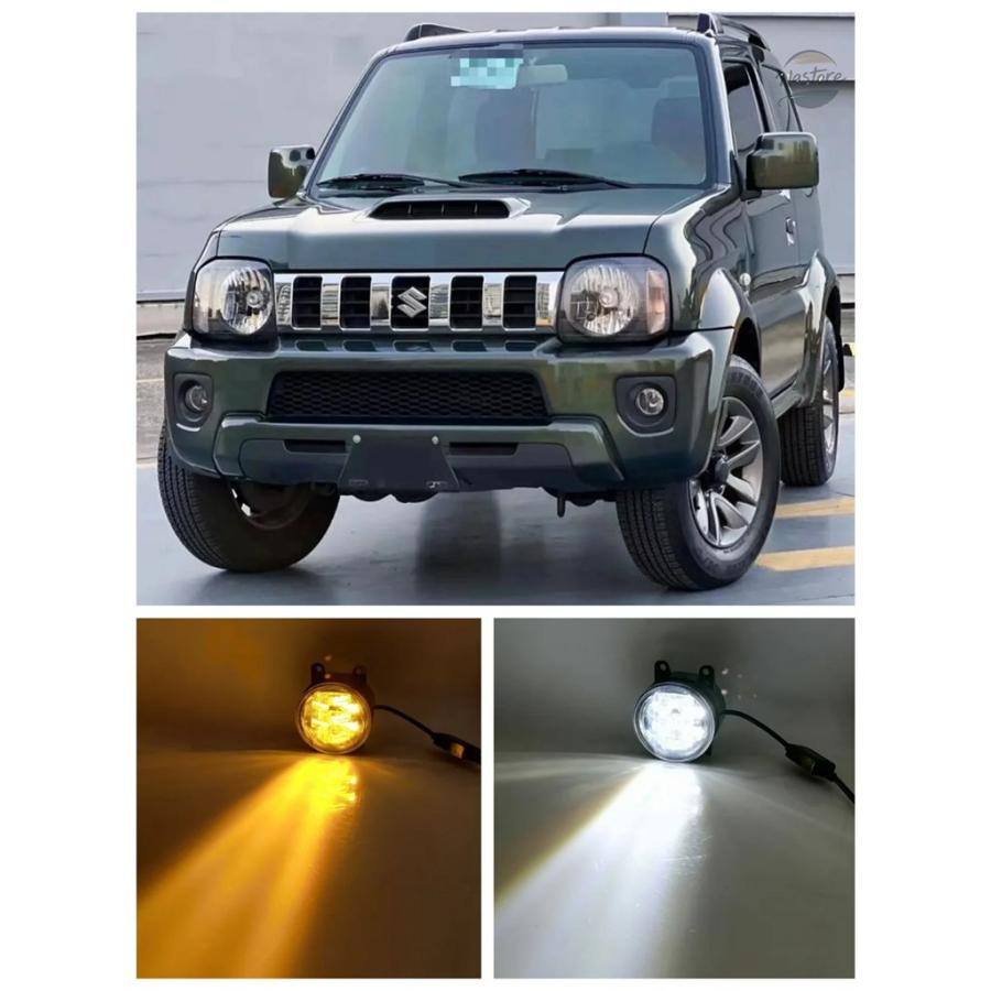 並行輸入品 sx4 スズキ フォグランプ ジムニー スイフト アルト led グランドビターラ カスタムパーツ 部品 アクセサリー_2