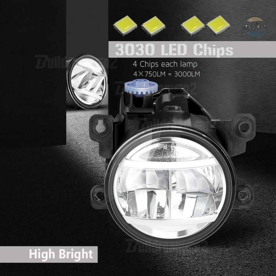 並行輸入品 h11 スズキ ジムニー スイフト ハスラー アルト 2 x フロント バンパー led カスタムパーツ 部品 アクセサリー_4