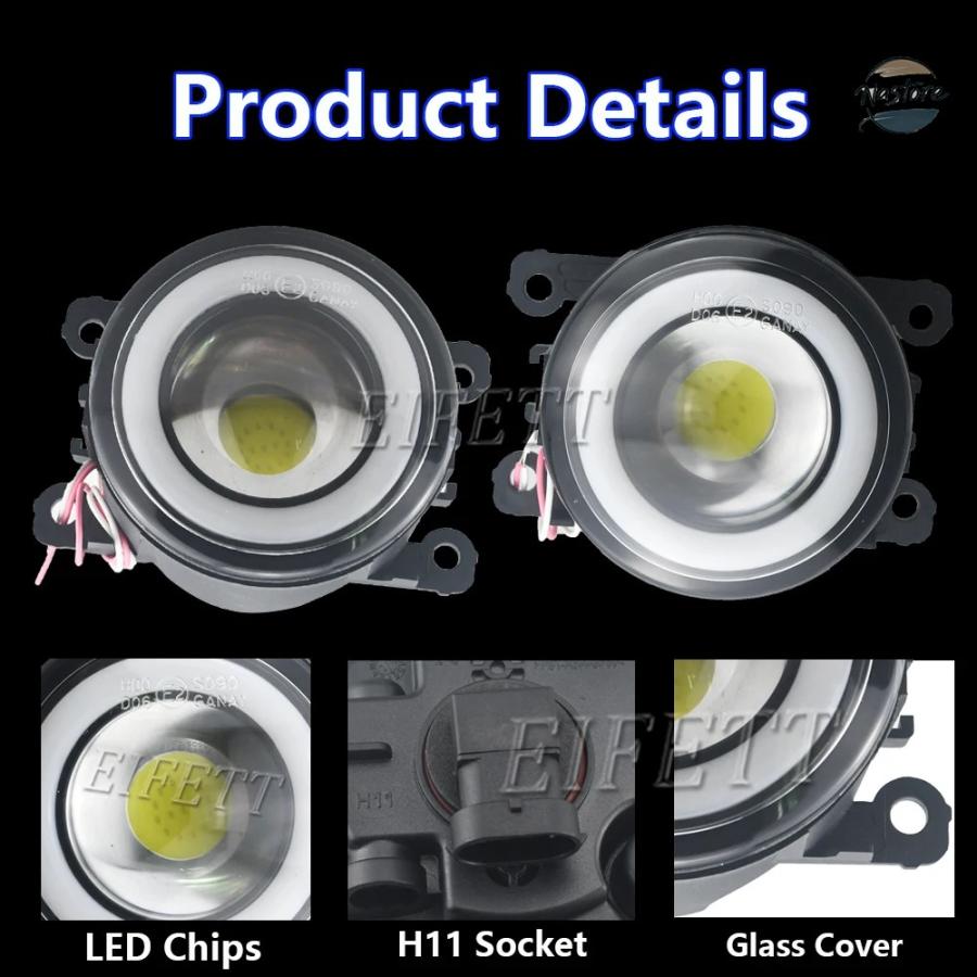 並行輸入品 h11 スズキ フォグランプ ヘッドライト 2個 フロント バンパー カスタムパーツ 部品 アクセサリー_10