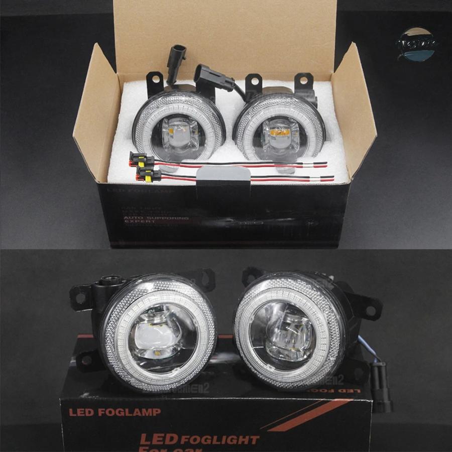 並行輸入品 sx4 スズキ フォグランプ ジムニー スイフト アルト エンジェルアイ 30w 8000lm カスタムパーツ 部品 アクセサリー