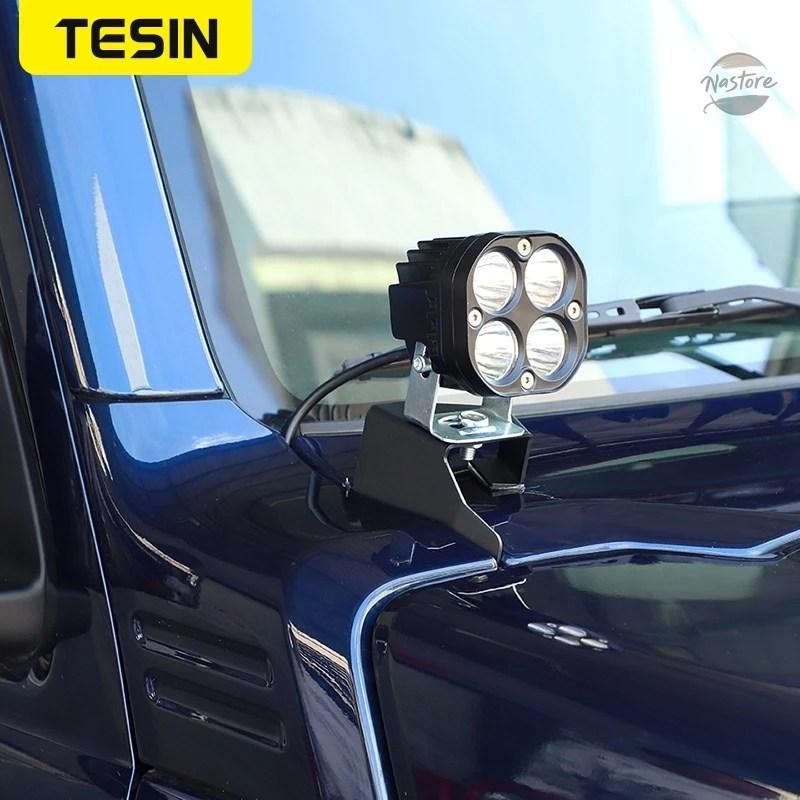 並行輸入品 スズキ アクセサリー 外装 カスタム ジムニー tesin aピラー 作業灯ランプ カスタムパーツ 部品 アクセサリーの画像