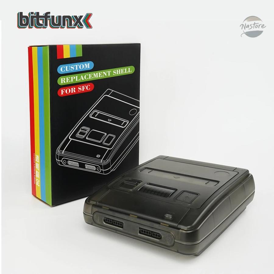 並行輸入品 bitfunx sfc 交換 ケース クリア ボックス