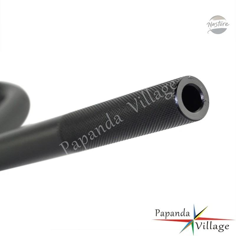 並行輸入品 バイク ハンドル papanda ブラック アルミ 13cm ライズバー 7/8インチ バー 汎用 カスタムパーツ 部品 アクセサリーの画像