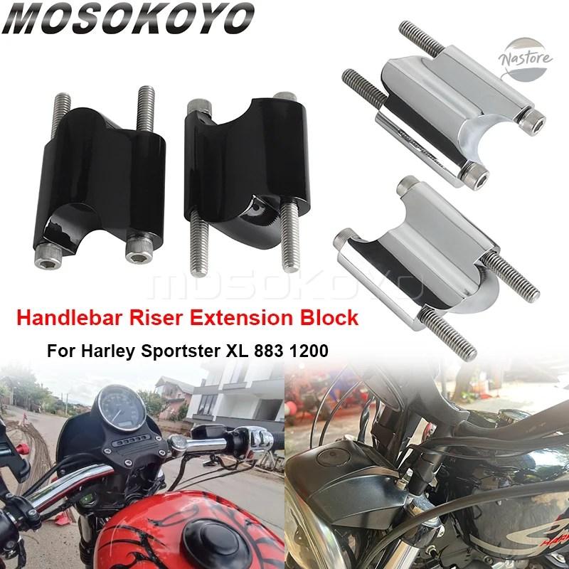 並行輸入品 xl1200 ハンドル アルミ 25mm 1インチ バーライザー ハーレー スポーツスター xl カスタムパーツ 部品 アクセサリーの画像