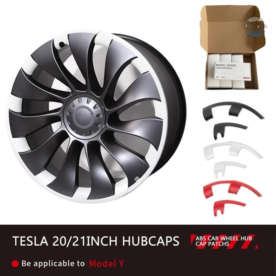並行輸入品】テスラ カバー ホイール 20 21インチ カーハブキャップ