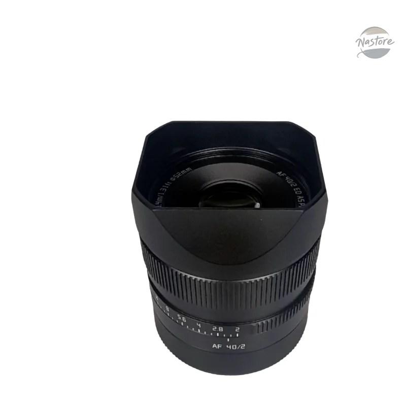 並行輸入品 f2 ttartisan af 40mm .0 アルミ角型レンズ フード