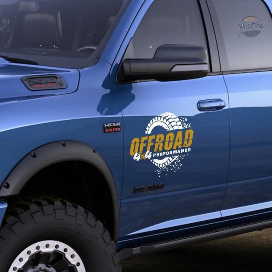 ピックアップトラック、4x4、オフロード車用カードアボディデコレーションデカール 並行輸入品 車用ステッカー ピックアップトラック 4X4 オフロード