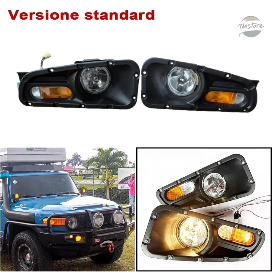 並行輸入品 トヨタ フォグランプ fj クルーザー フロント バンパー