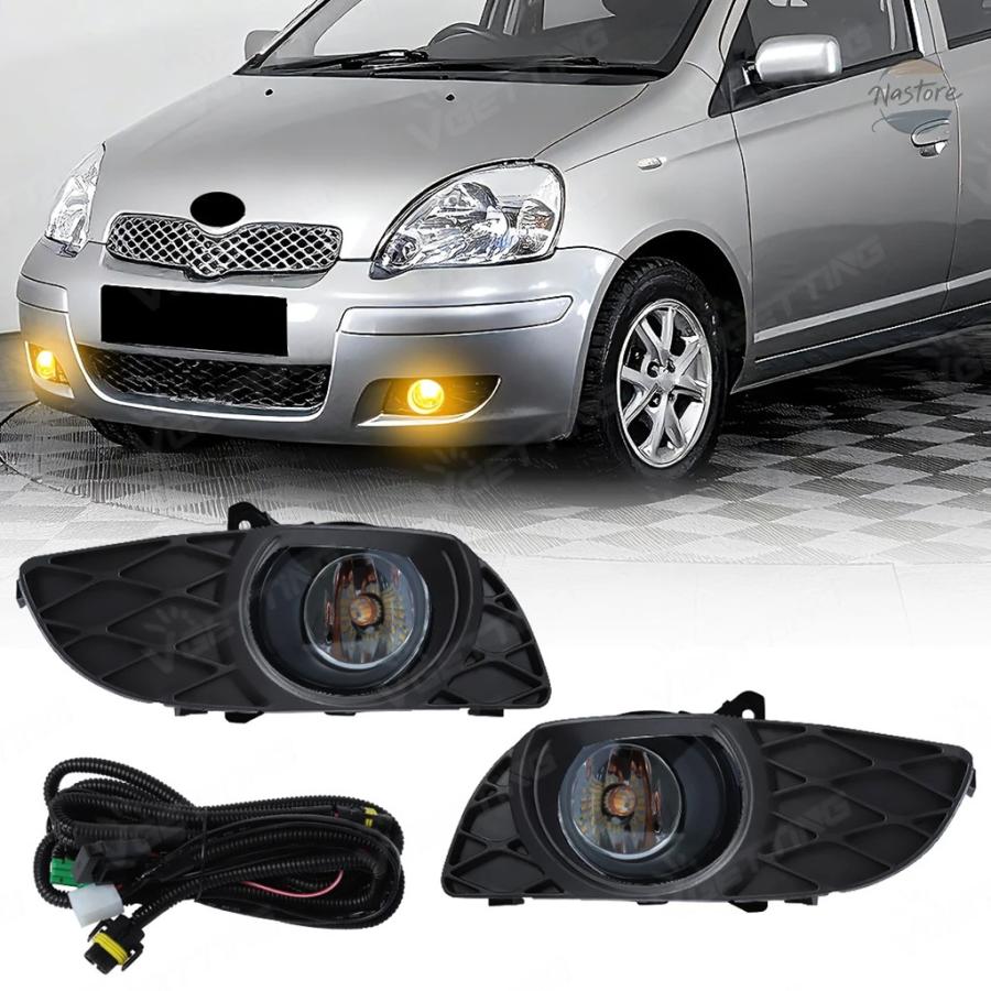 トヨタ　ヤリス　純正フォグランプカバー 左右セット 並行輸入品 トヨタ カバー フォグランプ アクセサリー カスタムパーツ
