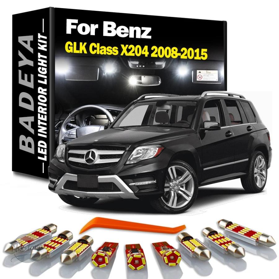 並行輸入品 glk220 glk300 glk350 x204 メルセデスベンツ カスタムパーツ アクセサリー badeya 個入 led 室内 トランク ライト キット glk クラス 車用読書灯