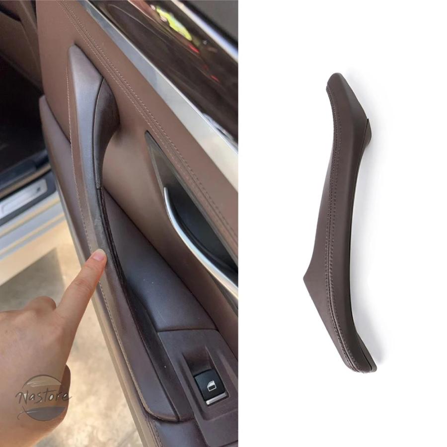 車内アクセサリー ドアハンドル アームレスト パネル プル トリム カバー セット に適合する 5 シリーズ F10 F11 F18 インナードアグラブハンドル アームレストインテリアドアハンドルアセンブリパネルプルトリム 5 シリーズ F10 F11 F18 52BMW BMW F10  F11 5シリーズ 右ハンドル ドア インナー ハンドル パワーウインドウスイッチ カバー ベタツキ べとつき 対策品 523i 523d 528i  535i ...