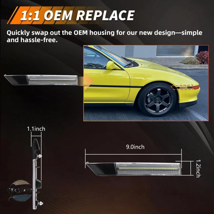 並行輸入品 sw20 mr2 トヨタ フェンダー カスタムパーツ アクセサリー