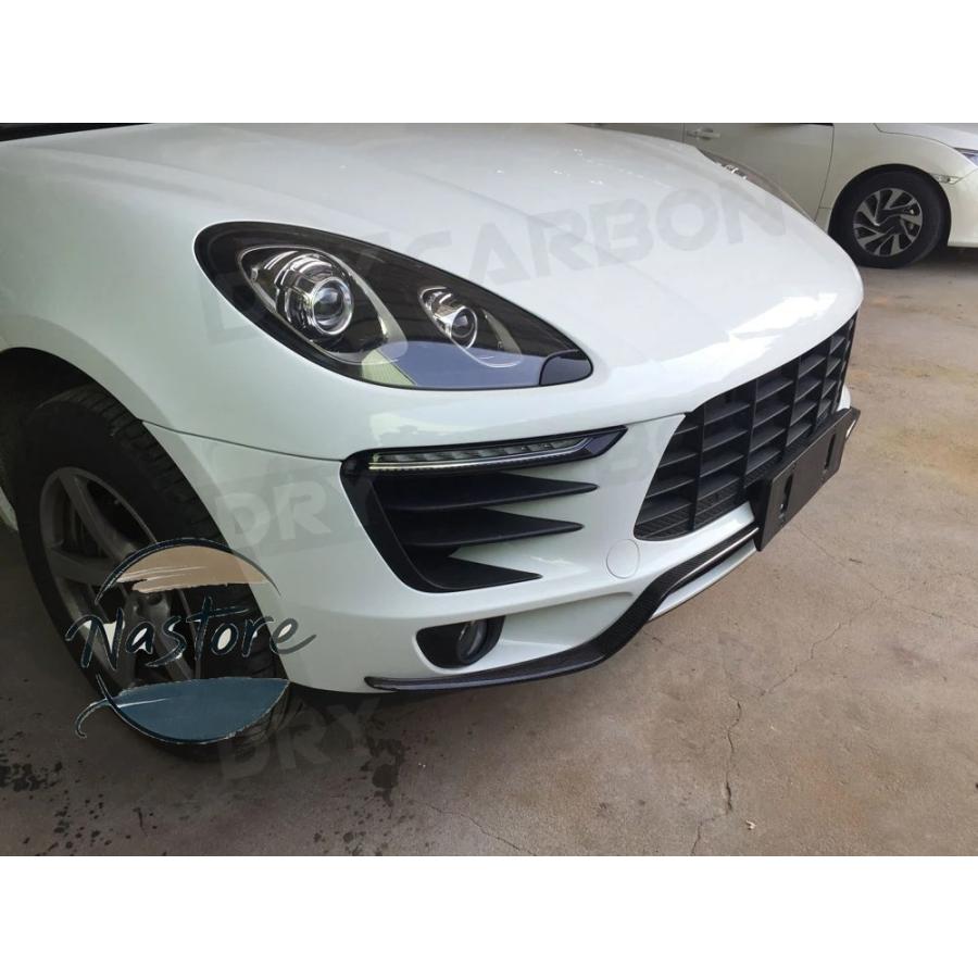 並行輸入品 ポルシェ フロント Porche カーボン バンパー トリム 