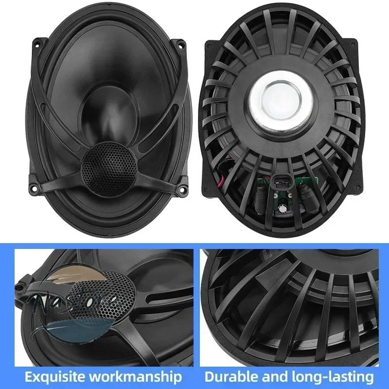 並行輸入品 バイク スピーカー サドルバッグリッド 5インチ x 7インチ カスタムパーツ 部品 アクセサリー_4