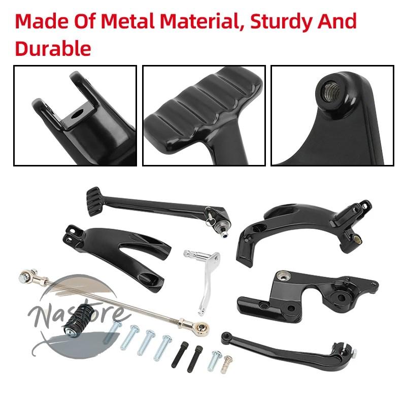 並行輸入品 バイク キット ペグ linkage レバー ハーレー ソフテイルストリートボブ ローライダー fxlr fxbb fxst 18 21 フル転送制御 カスタムパーツ 部品_4