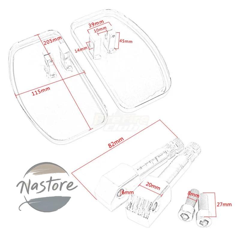 並行輸入品 バイク リア フットレスト カスタムパーツ 部品 アクセサリー