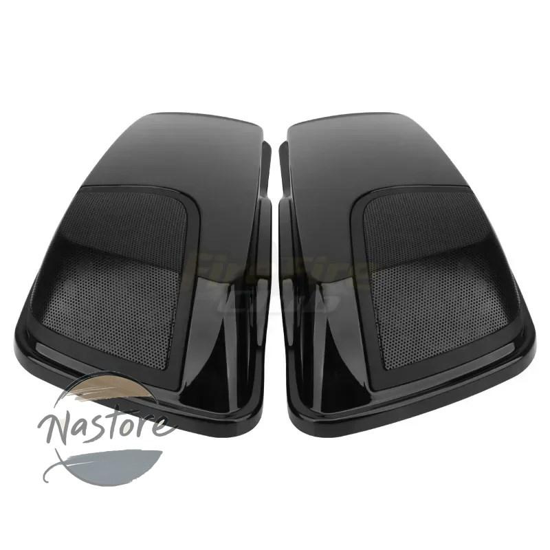並行輸入品 バイク カバー 5インチ 7インチ サドルバッグ 蓋 スピーカー ハーレー カスタムパーツ 部品 アクセサリー_3