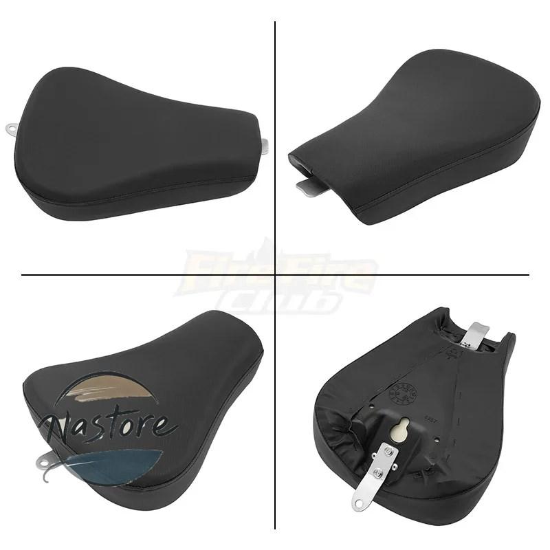 並行輸入品 バイク フロント サドル運転席 ソロクッション ハーレー スポーツスター ブラック 48 xl 72 1200 883 2010 201の画像