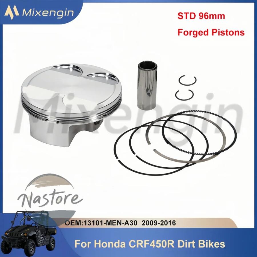 並行輸入品 ホンダ honda バイク キット エンジン カスタムパーツ フォーク再構成 crf450r crf 450 r 96mm 12.5:1 13101 men a30 2009 2016_4
