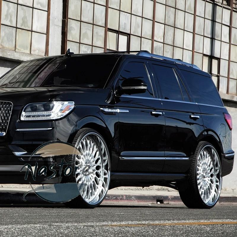 並行輸入品】ホイール カスタム 交換 クロームマルチスポーク 22 23 24