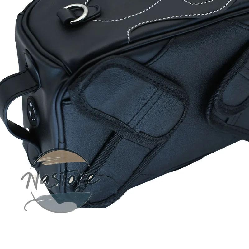 並行輸入品 バイク 汎 タンクバッグ 磁気サドルバッグ ダブルユース puレザー カスタムパーツ 部品 アクセサリー_7