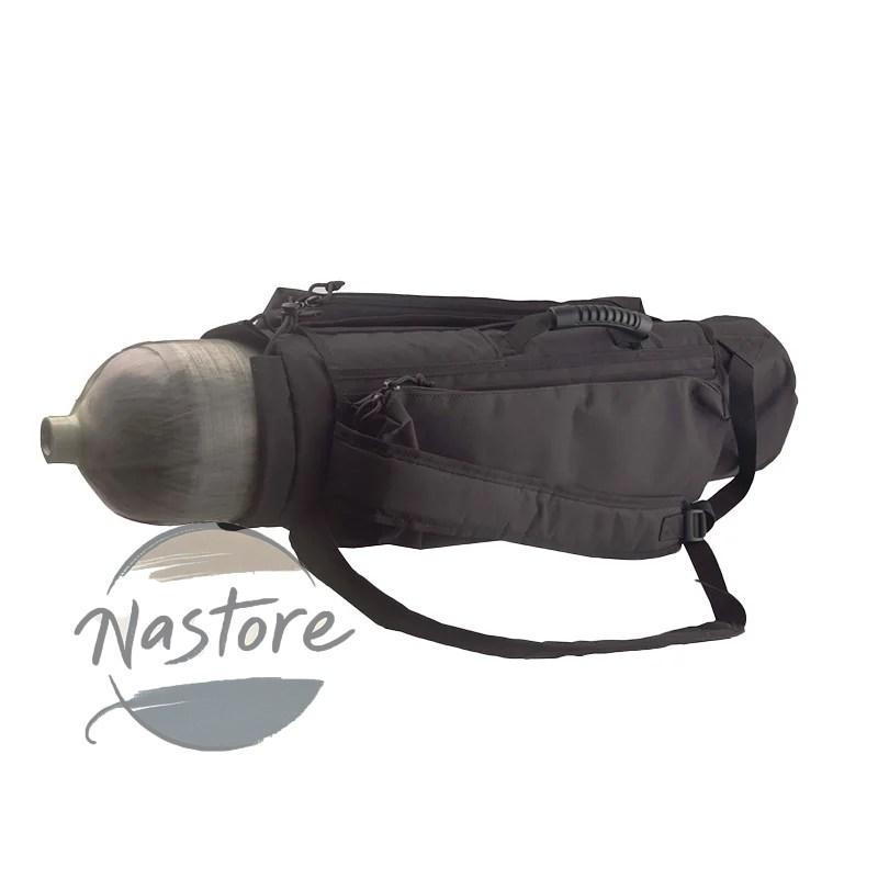 並行輸入品 co2 アクセサリー カスタム hpa 6.8l 9l カーボンシリンダーバッグ pcp 黒エアタンクソフトペイントボール カスタムパーツ 部品 アクセサリー_7