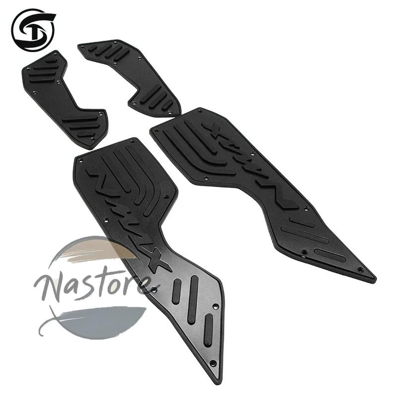 並行輸入品 ヤマハ バイク nmax155 nmax125 125 2020-24 改良フットレスト 合金+ゴム カスタムパーツ 部品 アクセサリー_10