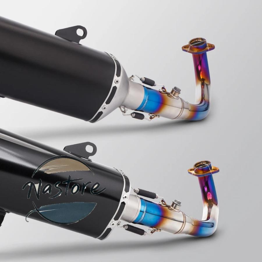 並行輸入品 バイク フロント マフラー 部品 カスタムパーツ アクセサリー xmax300 フル スタイルパイプ排気パイプ 2015-2023_10