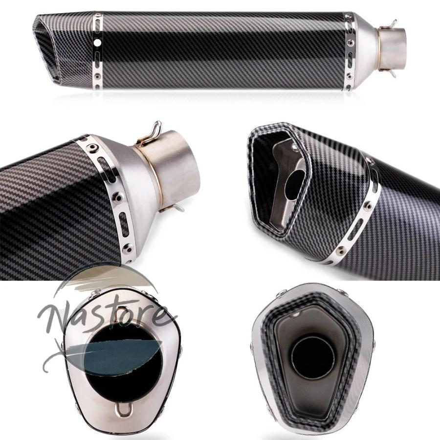 並行輸入品 s1000rr バイク マフラー カスタムパーツ カスタム 36-51mm モトクロスパイプ エスケープ モト プロジェクト z900 r6 fz6 カスタムパーツ 部品の画像