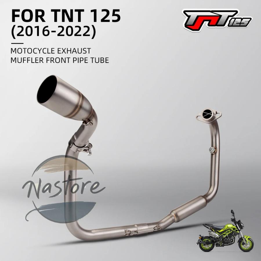 並行輸入品 tnt125 バイク リップ エキゾースト フロント tnt 125 135