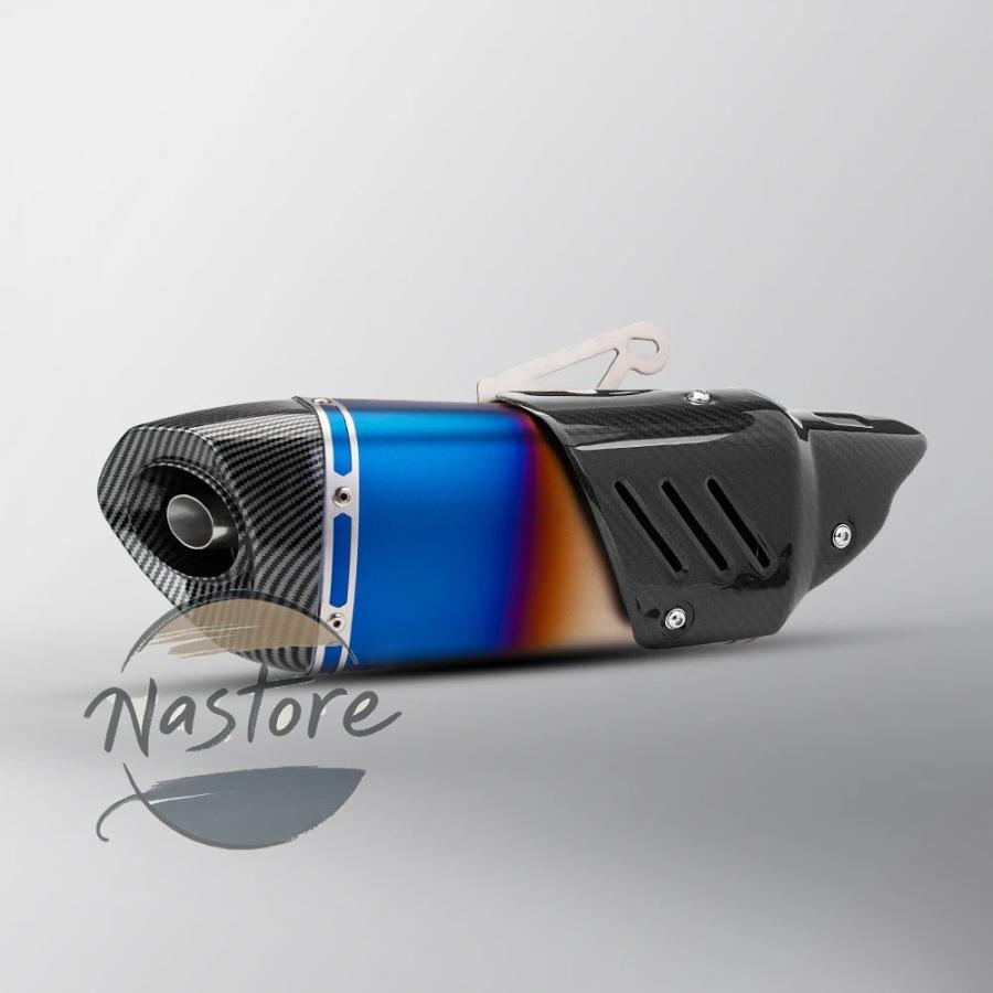 並行輸入品 バイク マフラー 部品 カスタムパーツ アクセサリー 汎 テールセクション 51mm z400 r3 cbr650 mt09 k165 r7 ニンジャ400 z900_8