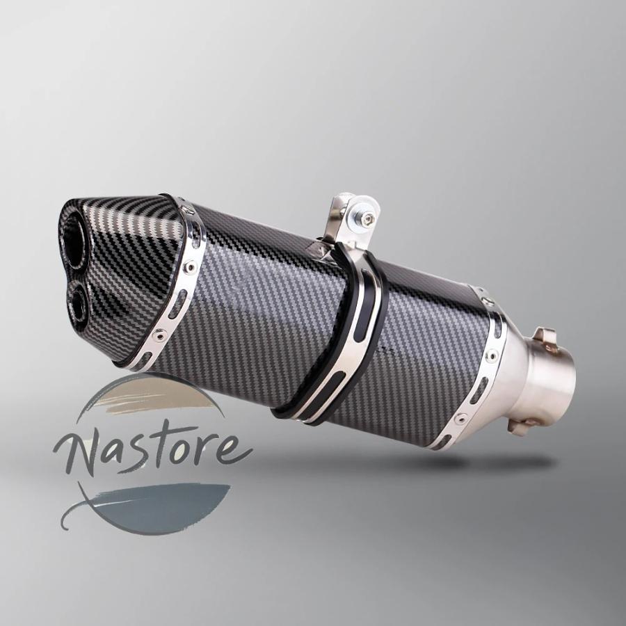 並行輸入品 z900 バイク マフラー 汎 36-51mm dbキラーダブルホール