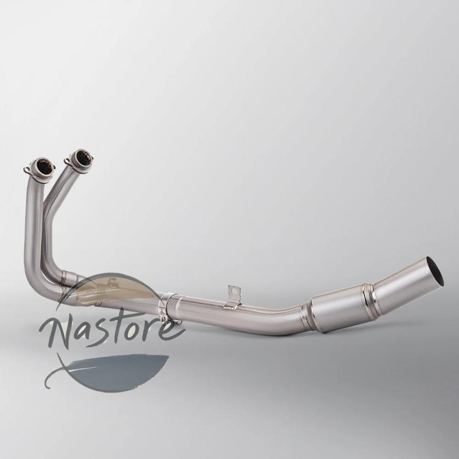 並行輸入品 バイク フロント チタンエキゾーストサイレンサー リンクパイプ スリップオン kove 800x アドベンチャー ラリープロ 2023_3