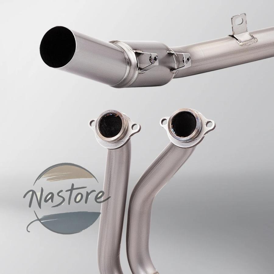 並行輸入品 バイク フロント チタンエキゾーストサイレンサー リンクパイプ スリップオン kove 800x アドベンチャー ラリープロ 2023_4