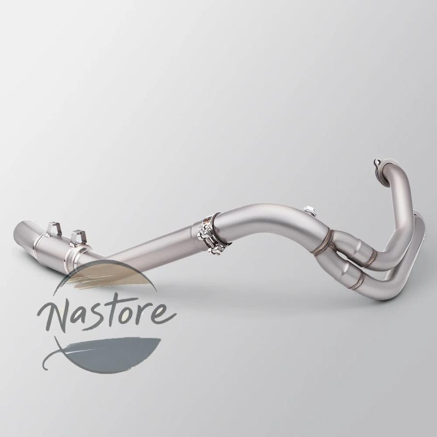並行輸入品 バイク フロント チタンエキゾーストサイレンサー リンクパイプ スリップオン kove 800x アドベンチャー ラリープロ 2023_5