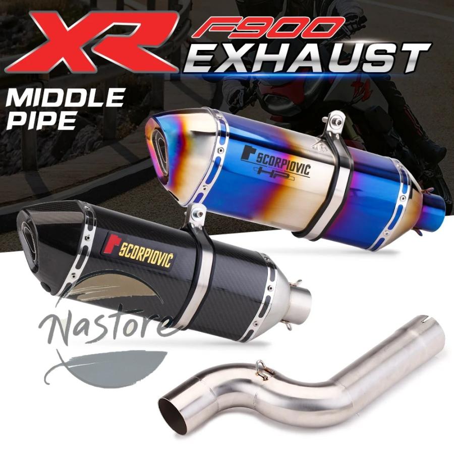 並行輸入品 バイク マフラー 部品 カスタムパーツ アクセサリー xr f900r f900xr 2020 - 2021-23 スリップオン 51mm dbキラー エスケープ モト