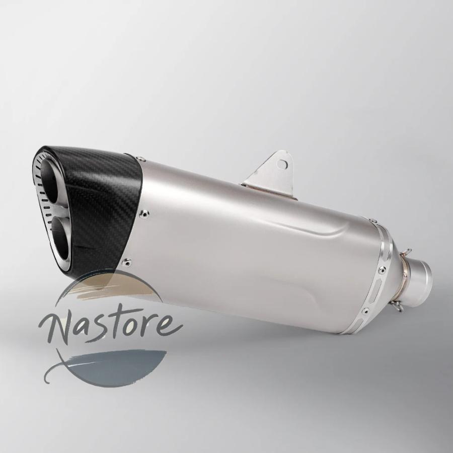 並行輸入品 バイク マフラー k32 ダブルホール dbキラー/サイレンサー 51mmインレット z400 r3 mt07 mt09 xmax pcx125 s1000rr z1000 cbr650 部品_8