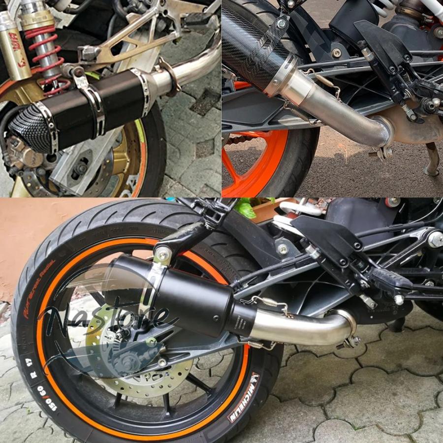 並行輸入品 rc390 バイク マフラー ミドルリンクパイプ 51mm インレットコネクトパイプ デューク rc 125 250 390 デューク390 2017-2021 カスタムパーツ 部品_16