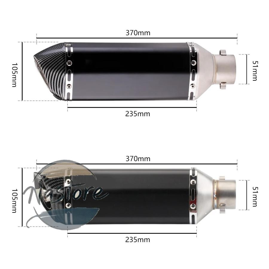 並行輸入品 rc390 バイク マフラー ミドルリンクパイプ 51mm インレットコネクトパイプ デューク rc 125 250 390 デューク390 2017-2021 カスタムパーツ 部品_18