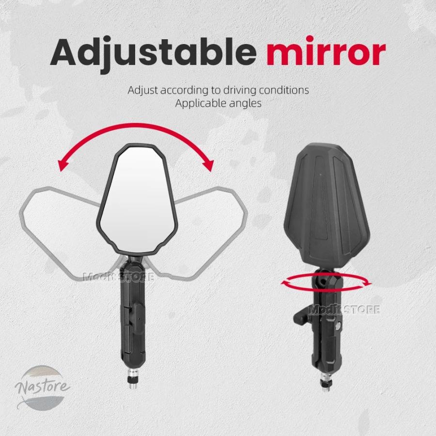 並行輸入品 バイク rearview mirrors for 800mt 650mt 450mt accessories adventure mirror kit side rear view spare カスタムパーツ 部品 アクセサリー_5