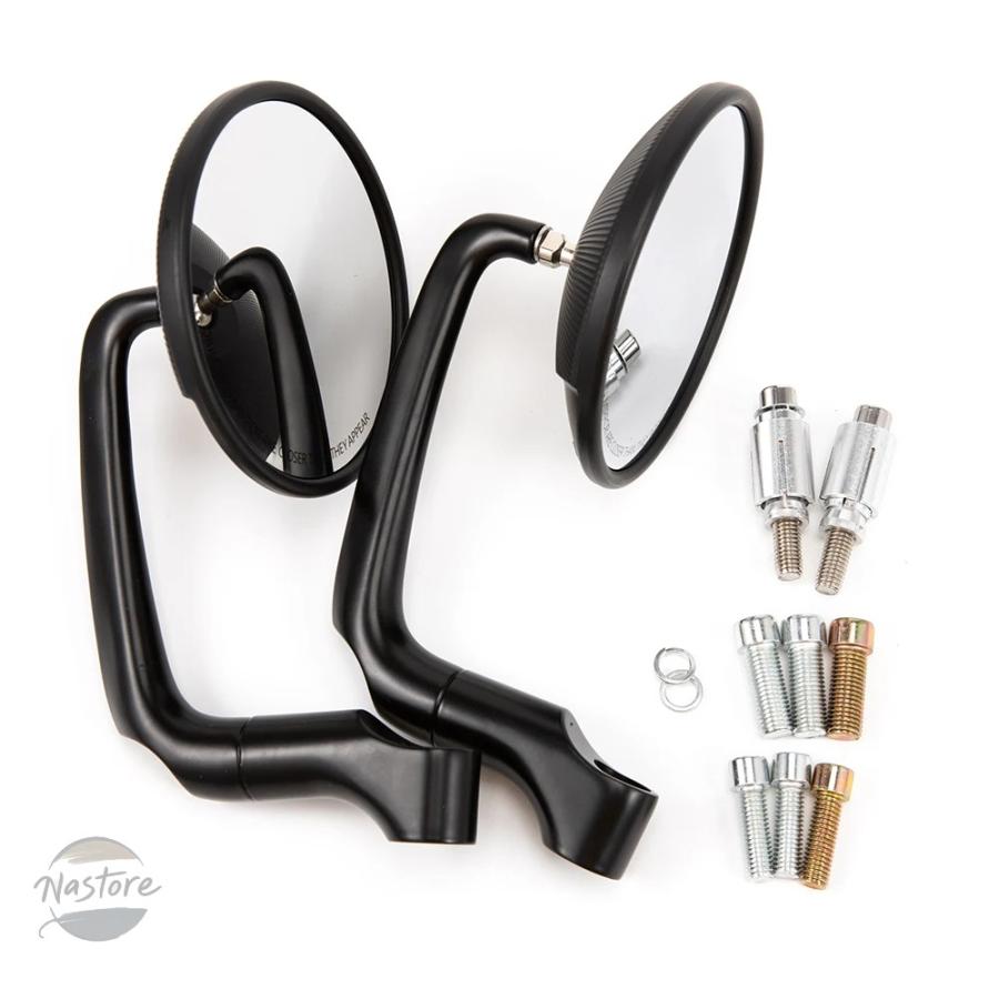 並行輸入品 ホンダ バイク evomosa rearview mirror 8mm 10mm universal multi angle adjustment emark bike dirt カスタムパーツ 部品 アクセサリー_2