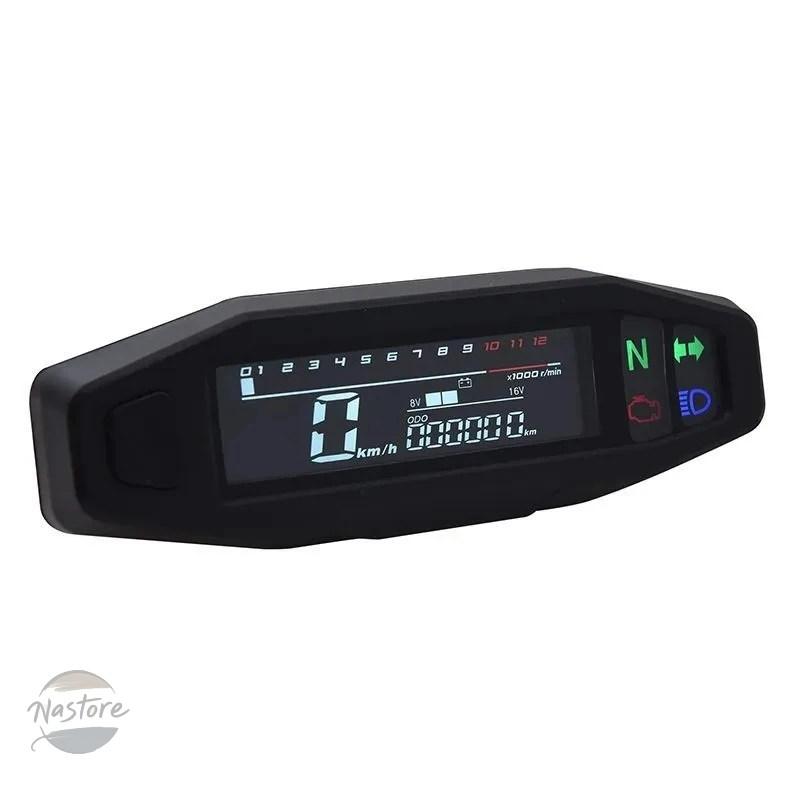 【並行輸入品】バイク universal speedometer digital speed meter led tachometer ...
