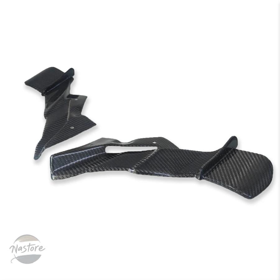 並行輸入品 zx6r カワサキ バイク 2024+ carbon fiber front lip