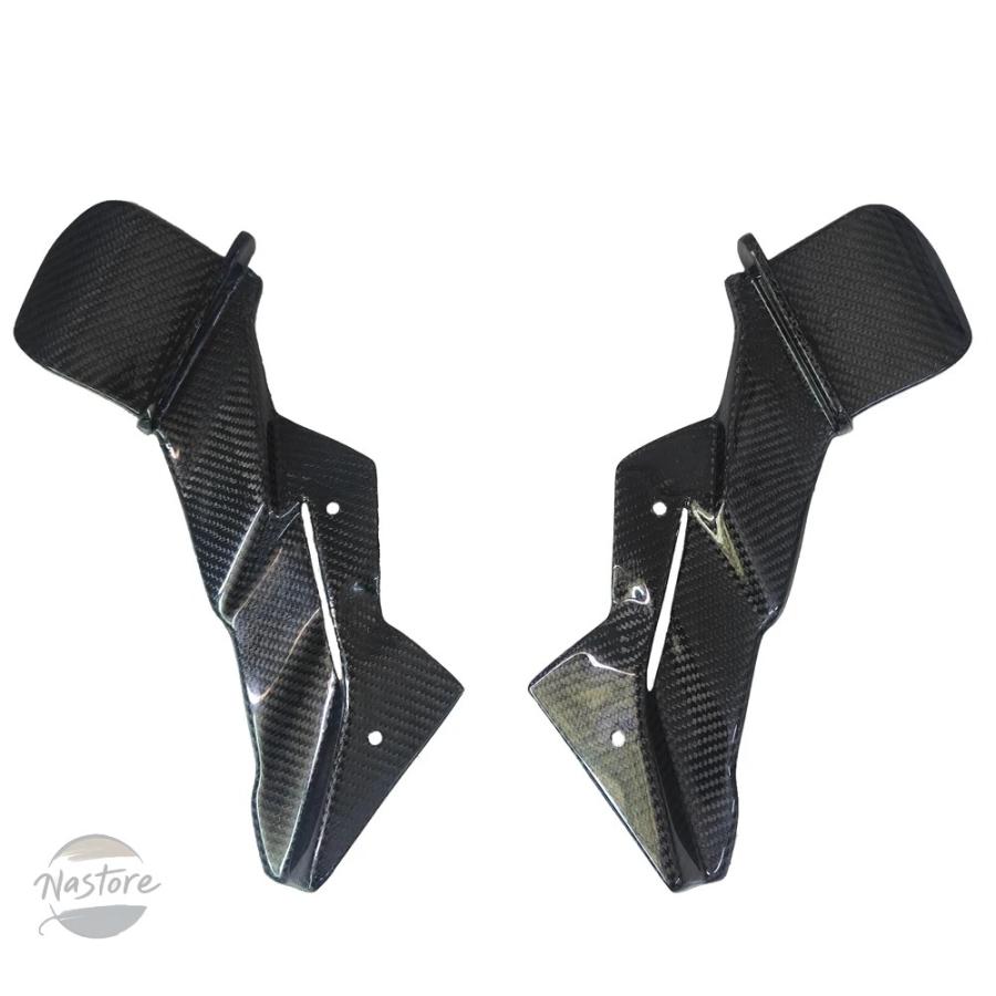 並行輸入品 zx6r カワサキ バイク 2024+ carbon fiber front lip