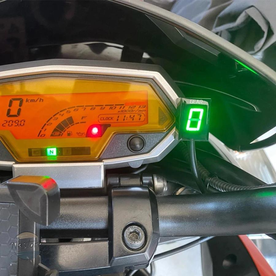 並行輸入品 z750 カワサキ gear indicator z1000 r er6n er6f versys 650 バルカン 900 1700 2000 kvf 750 カスタムパーツ 部品 アクセサリー_2