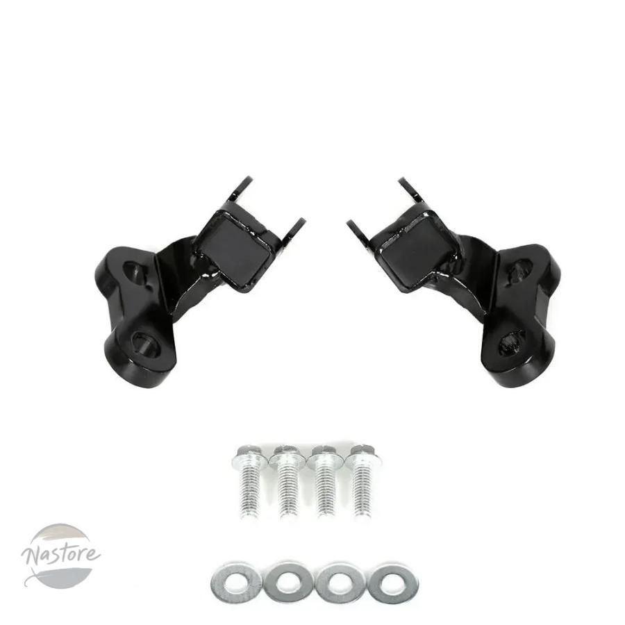 並行輸入品 klr650 カワサキ 1インチ 25mm footpeg footrest lowering mounts brackets 2022 2023 カスタムパーツ 部品 アクセサリーの画像