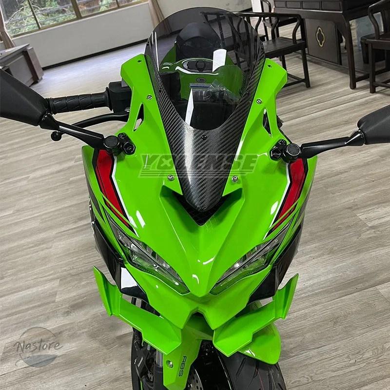 並行輸入品 zx4r バイク カーボン 製 風防 フェアリング 風防バッフル