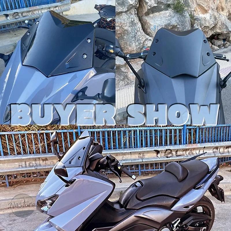 並行輸入品 ヤマハ バイク スクリーン mtkracing フロントガラス 2012 2016 tmax560 フロント カスタムパーツ 部品 アクセサリー_3
